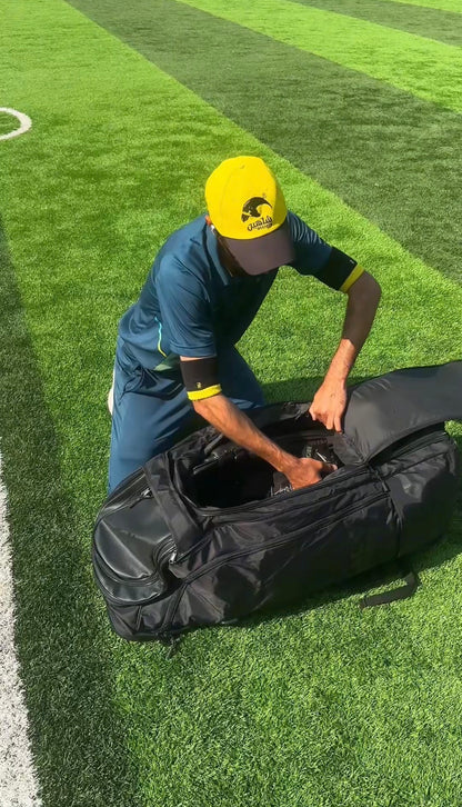 Machine Black Edition Pro Wheeli Duffle Kit Bag